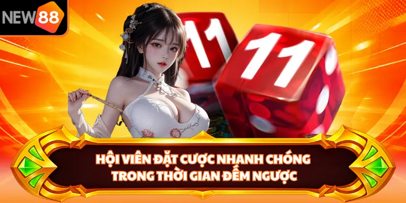 Hội viên đặt cược nhanh chóng trong thời gian đếm ngược