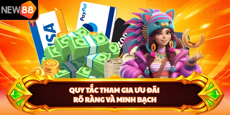 Quy tắc tham gia ưu đãi rõ ràng và minh bạch